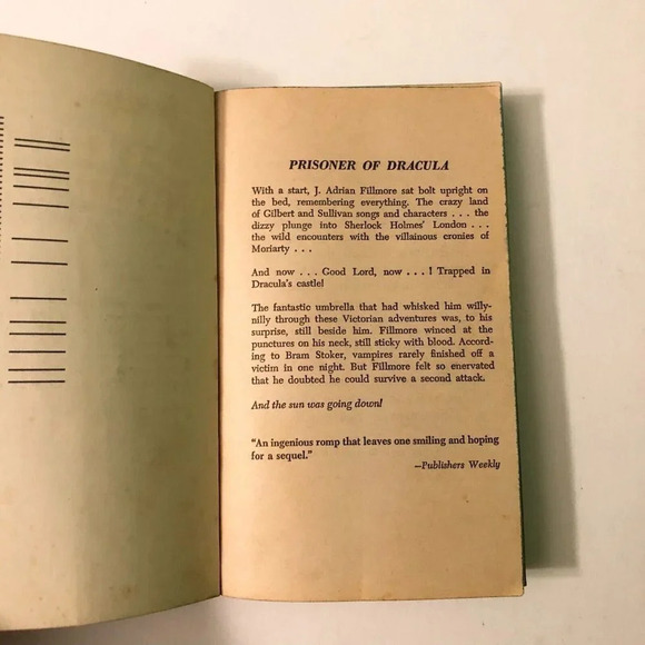 1980 The  Incredible Umbrella by Marvin Kaye Dell Fantasy Paperback - Picture 8 of 16